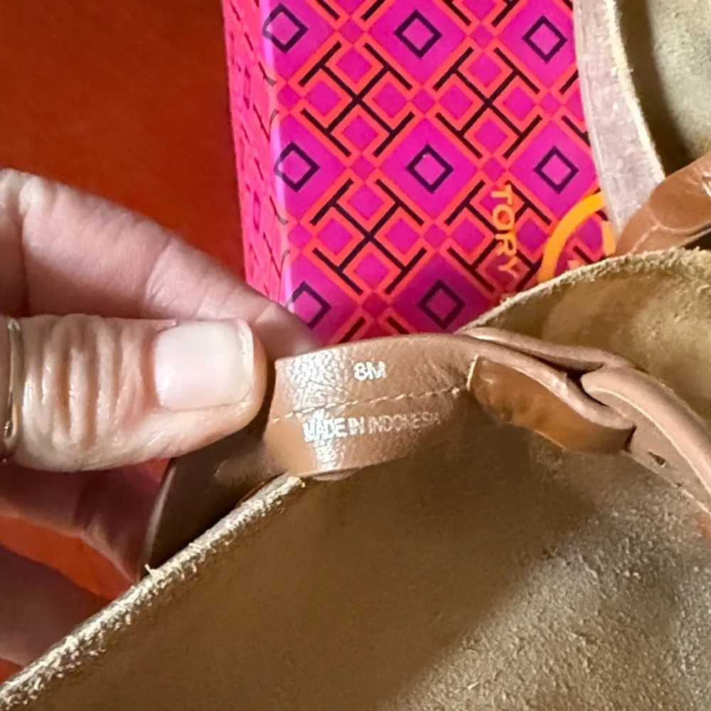 Tory Burch Miller cloud calf 8 Stylish Tan Women's Sandals